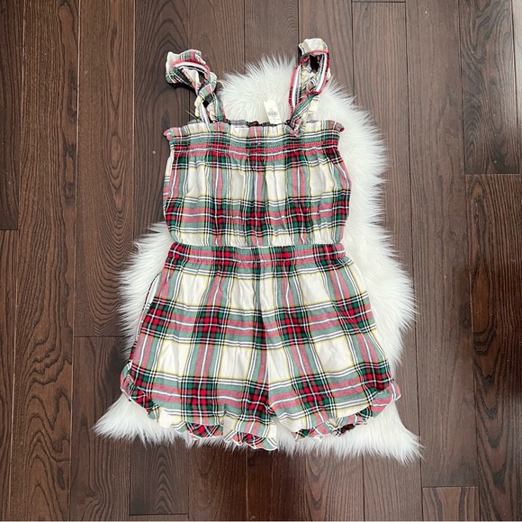 Aerie flannel plaid romper - Picture 2 of 5